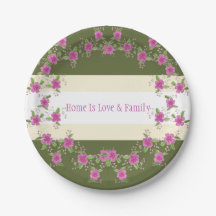 Grüne Creme weiß und rosa