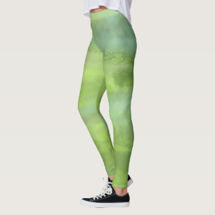 Grüne Decken Leggings