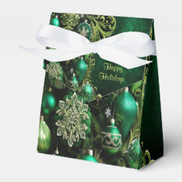 Grüne dekorative Ornamente Geschenkboxen Geschenkschachtel