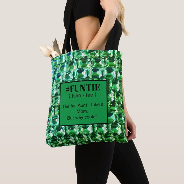 Grüne Diamanten, grüne Edelsteine, Schmuck, # FUNT Tasche (Von Nahem)