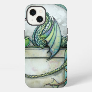 Grüne Drachenfee Fantasy Kunst Feen iPhone Hülle
