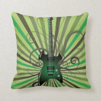 Grüne E-Gitarre