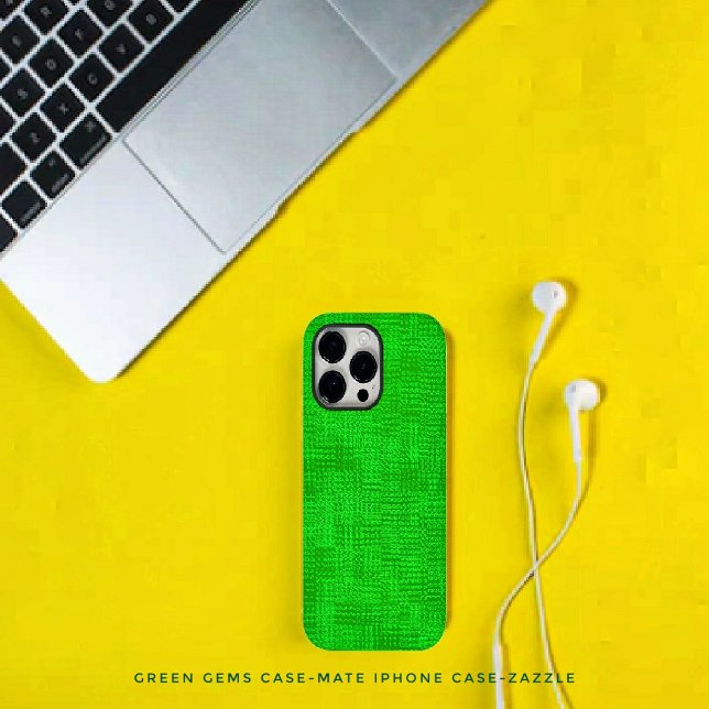 Grüne Edelsteine Case-Mate iPhone 14 Pro Max Hülle (Von Creator hochgeladen)