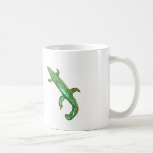 grüne Eidechse-Tasse Kaffeetasse