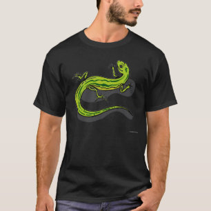 Grüne Eidechse von Junglewalk T-Shirt