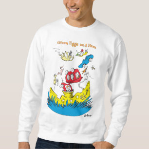 Grüne Eier mit Schinken Ich mag sie nirgendwo Sweatshirt