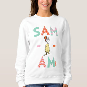 Grüne Eier mit Schinken Sam-I-Am Sweatshirt