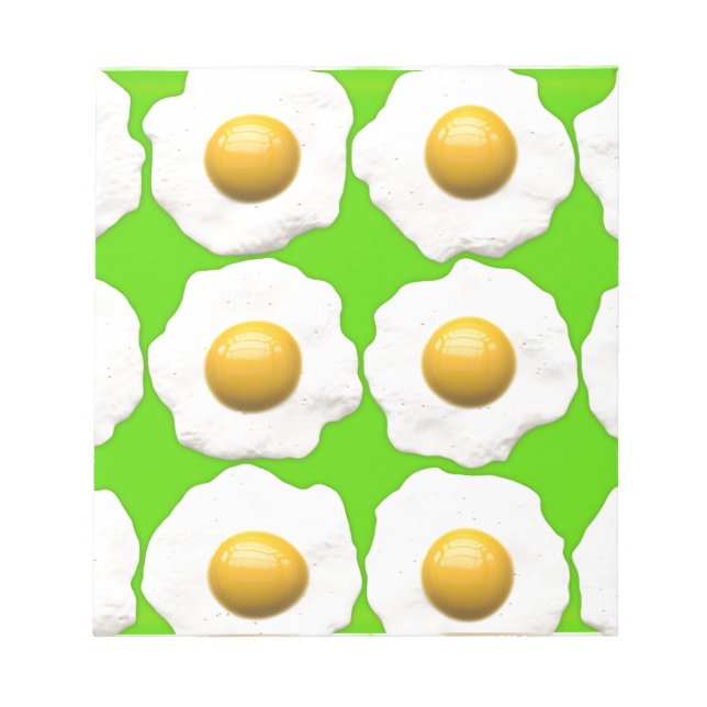 Grüne Eier Notizblock (Vorderseite)
