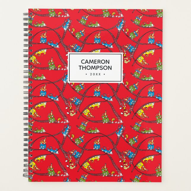 Grüne Eier und Schinken | Zugmuster Planer (Vorderseite)