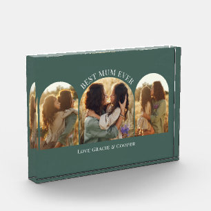 Grüne, elegante Arschvielte Foto