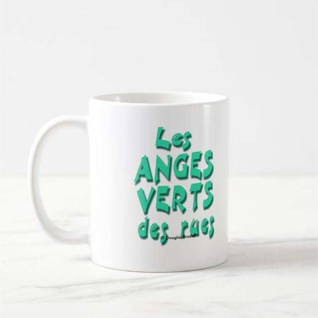 Grüne Engels-Tasse Kaffeetasse (Links)