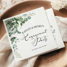 Grüne Eukalyptus-Blätter Botanische Engagement-Par