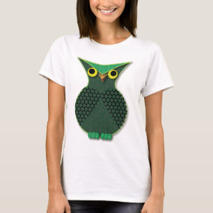 Grüne Eule T-Shirt