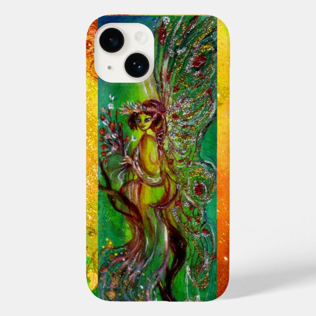 GRÜNE FAIRE IN DER MOONLIGHT Fantasy Case-Mate iPhone Hülle (Rückseite)