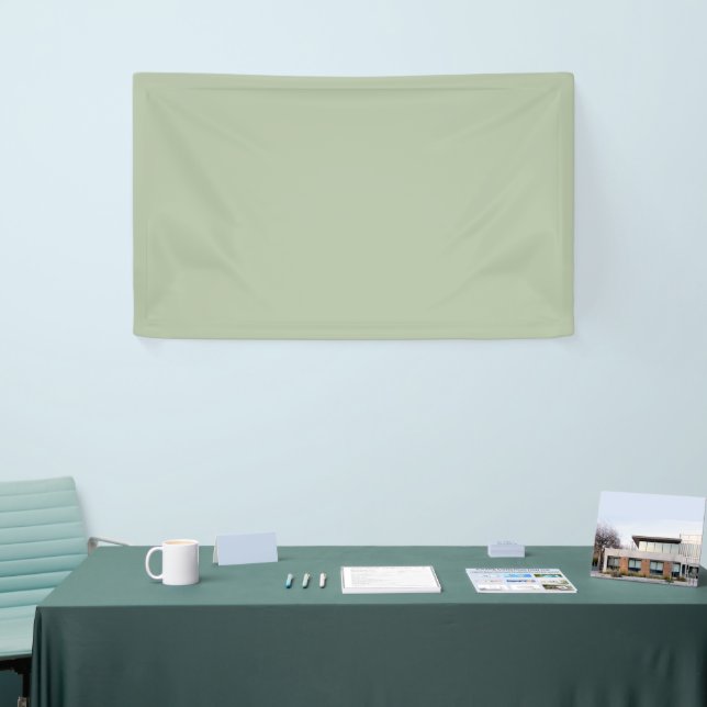 Grüne Farbe der hellen Seite Banner (Messeveranstaltung)