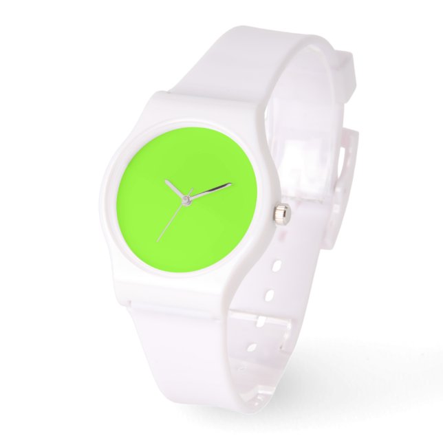 Grüne Farbe der Rasenfläche | Classic | elegant Armbanduhr (Winkel)