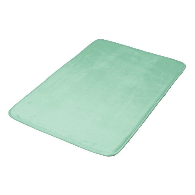 Grüne Farbe des Meeresbodens Badematte (Schrägansicht)