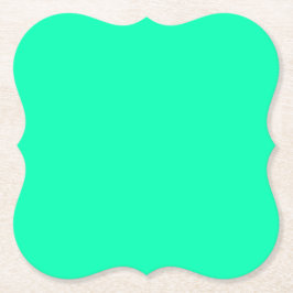 Grüne Farbe des Meeresbodens | Classic | elegant Untersetzer