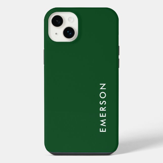 grüne Farbe des Pins iPhone 14 Plus Hülle (Rückseite)