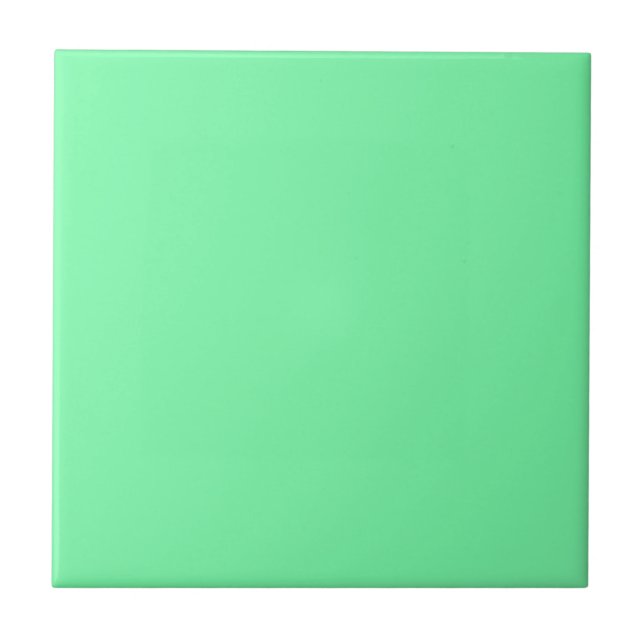 Grüne Farbe Elegant Moderne Fliese (Vorderseite)