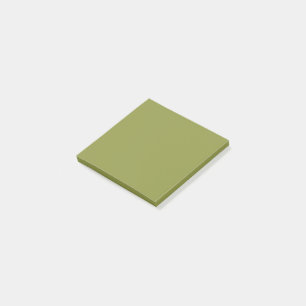 grüne Farbe  Hex# 8D9440 Post-it Klebezettel