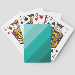 Grüne Farbe Spielkarten