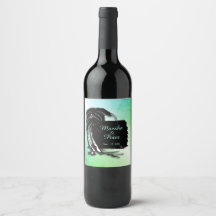 Grüne Farbtöne und Datum des tropischen Designs