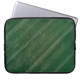 Grüne Fläche Laptopschutzhülle