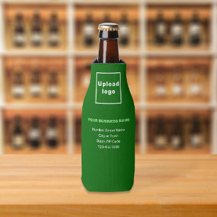 Grüne Flasche für die Markenbezeichnung Cooler Flaschenkühler