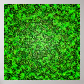 Grüne Folie Poster