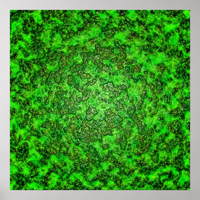 Grüne Folie Poster (Vorne)