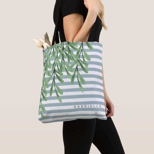 Grüne Folienstelle für Wasserfarben Name hinzufüge Tasche (Von Nahem)