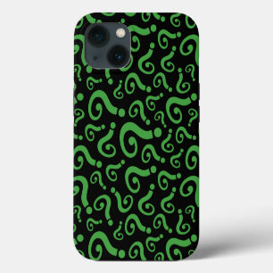 Grüne Frage iPhone Hülle