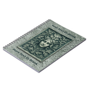 Grüne Frau - Stone Notizblock