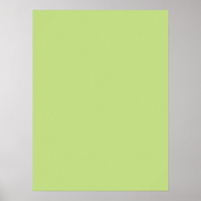 Grüne Frühlingsfarbe angepasst Poster (Vorne)
