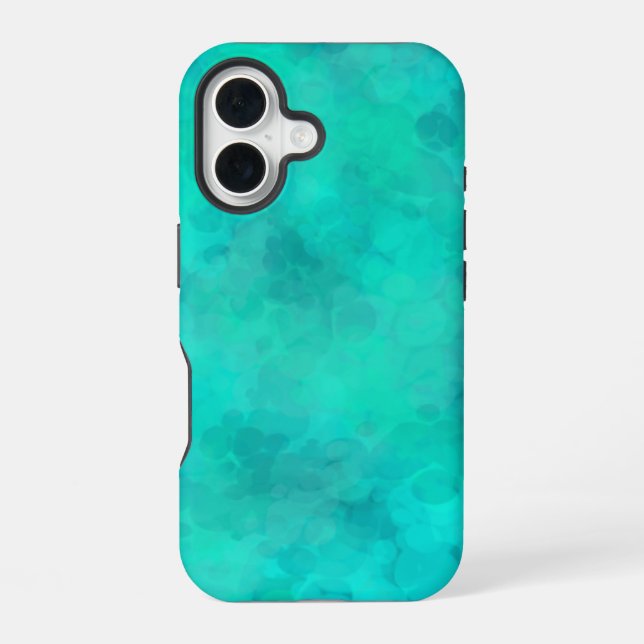 Grüne Frühlingsfarbe iPhone 16 Hülle (Rückseite)