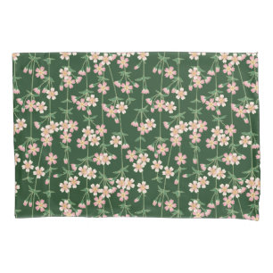 Grüne Frühlingssonne Natur Blumenkirsche Blüten Kissenbezug