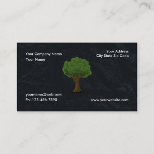 Grüne Gartengarten Pflege und Landschaft Visitenkarte