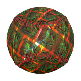 "Grüne gerahmte Augen", Kratzer oder rotes Gitter. Baseball