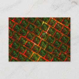 "Grüne gerahmte Augen", Kratzer oder rotes Gitter. Treuekarte