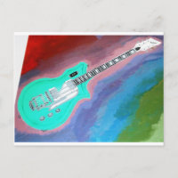 Grüne Gitarre