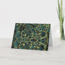 Grüne, goldene Marmor-Vintage-Antiquariatseinband