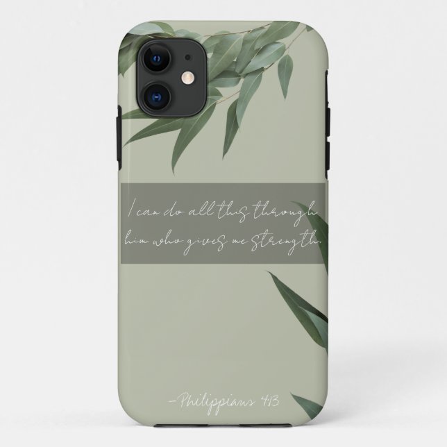 Grüne Göttliche Pastelle Telefon / iPad Fall Case-Mate iPhone Hülle (Rückseite)
