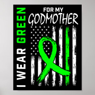 Grüne Götzenmutter Nierenerkrankung Zerebralparese Poster
