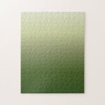 Grüne Gradient Minimal Design schwierig<br><div class="desc">Geröfter minimaler Design schwierig Puzzle</div>