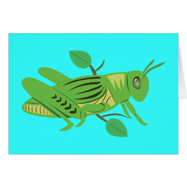 Grüne Grasshopper (Vorderseite (Horizontal))