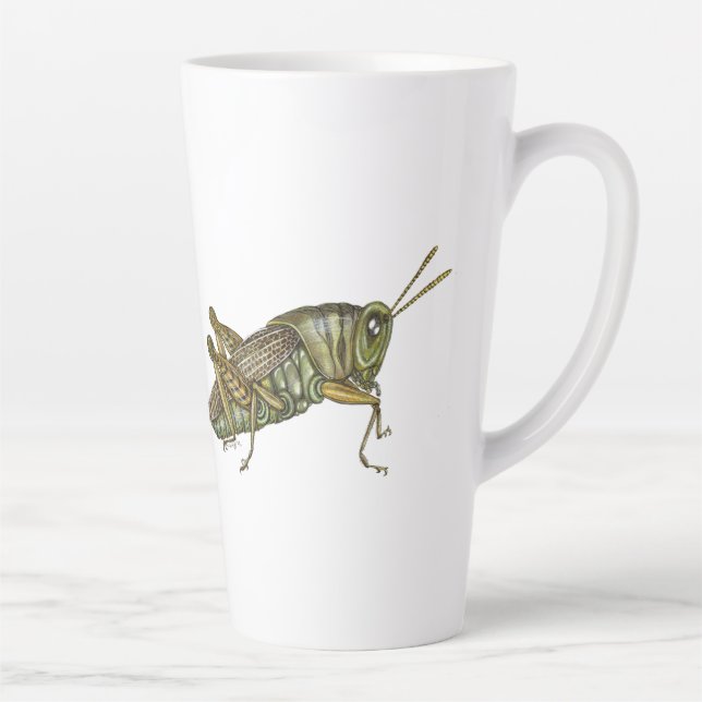 Grüne Grasshopper Milchtasse (Rechts)