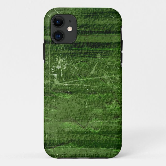 Grüne Grunge Hintergrund Grafik Case-Mate iPhone Hülle (Rückseite)