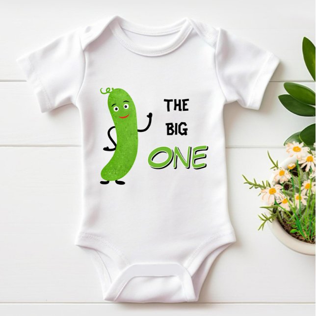 Grüne Gurke Baby Strampler (Von Creator hochgeladen)