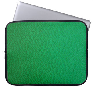Grüne Hautstruktur Laptopschutzhülle